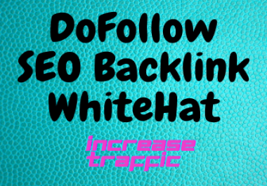I will do 100 SEO backlinks service white hat link building