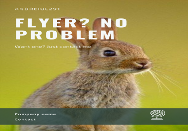 I will create a nice looking Flyer