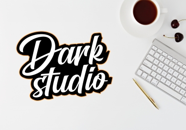 I will design handwritten hand lettering and hand drawn typography logo