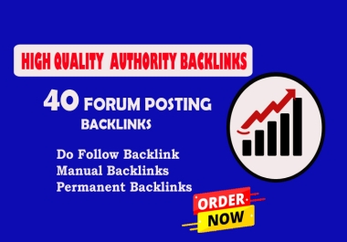 High Domain Authority Forum Posting Backlinks for Better Rankings