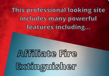 Affiliate Fire Extinguisher popularity of your own site