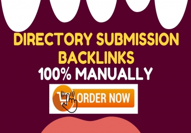 I Will Manually Created 50 High Quality Directory Submission Backlinks