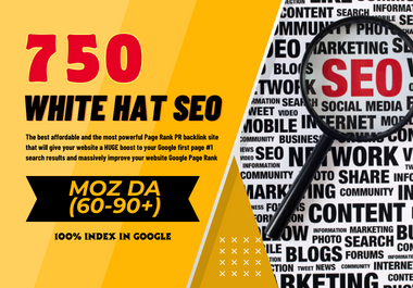Improving Domain Rating with 750 Backlinks from High-Authority Sites with DA and DR 60-90+