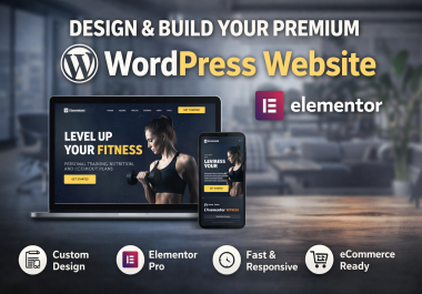 Design & Build a Premium WordPress Website with Elementor