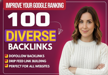 100 Diverse White Hat SEO Backlinks