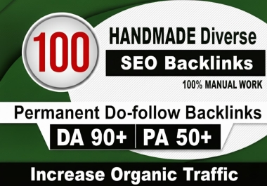 100 Diverse White Hat SEO Backlinks