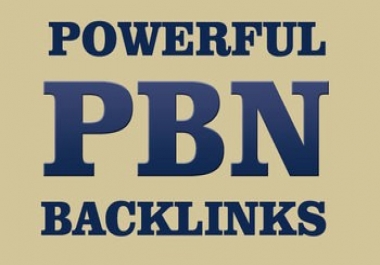 I will create 50 homepage pbn DA 25 Backlinks
