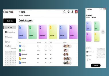 do UI UX design for you,  web and mobile app