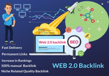 I Provide Manually HQ 700 Web2.0 Blogs Permanent Backlinks