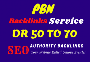 I will do 30 high quality contextual SEO dofollow backlinks service