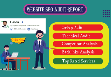 do on-page and Technical SEO Audit reports for website