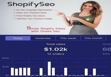 I will do shopify SEO to increase google rankings and shopify sales