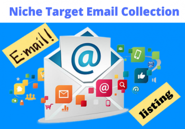 I will collect qualified niche targeted email list for USA and Canada