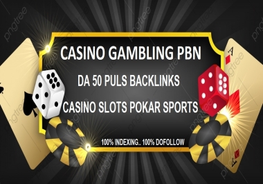 Thai Koren INDONESIAN 500 PBN DA 50 to 80 Plus website Casino,  Poker,  Gambling Backlinks