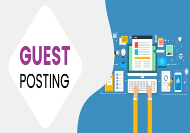 I will do SEO guest post dofollow backlinks on high traffic sites