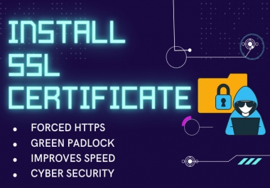 I will install SSL certificate,  https,  fix SSL,  cloudflare CDN,  letsencrypt on godaddy