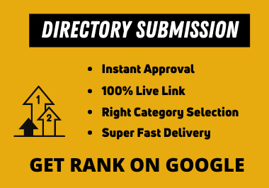 Manually 30 Directory Submission live link on Instant Approval web directories