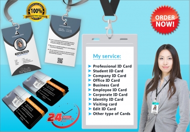 design professional id card Business card and edit any card