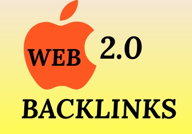 I Will Create Manually 30 Web 2.0 Permanent SEO Backlinks.