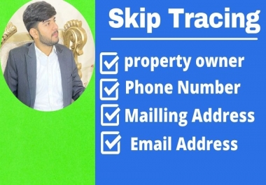 skip tracing service for real estate business
