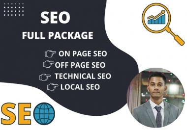 I will seo full package of wordpress website