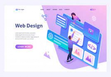 i will design a responsive wordpress website for you