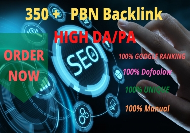 GET 350+ High PBN Backlink Rank your Google site.