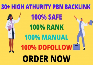 GET 30+ High PBN Backlink Rank your Google site.