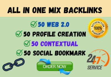 I will manually build high quality 200 SEO mix backlinks for off page SEO to boost your site rank