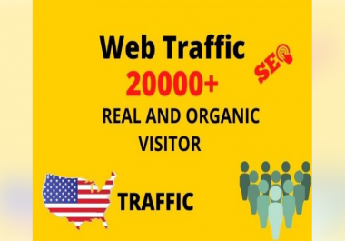 I will provide 150,000+ real or organic and targeted web traffic