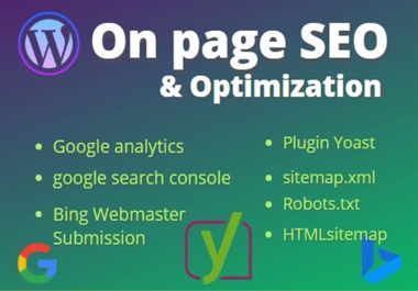 onpage SEO optimization service of wordpress website