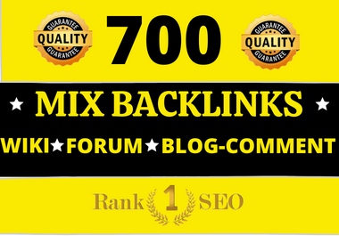 I Will Do 700 High Authority Wiki Backlinks Mix Forum and Blog comments