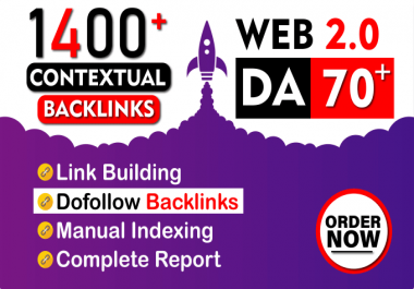 I will build high authority super web 2.0 backlinks