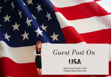 I will do guest posting on USA sites