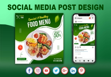 I will do any social media Canva creative poster,  ads design