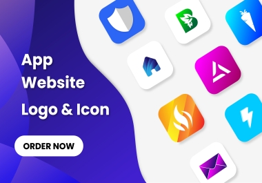 I will do modern startup app icon and tech logo