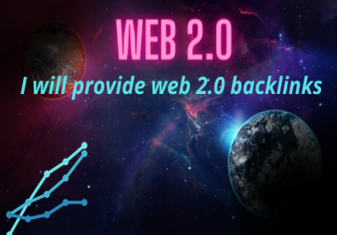 I will Create manually 50 web2.0 high-quality SEO do follow backlinks