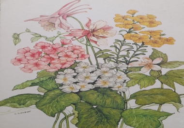 I will design custom greeting cards with watercolor paintings