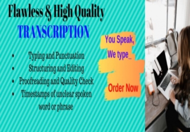 Professionally synced closed captions or. Srt and transcription of up to 30min for your video