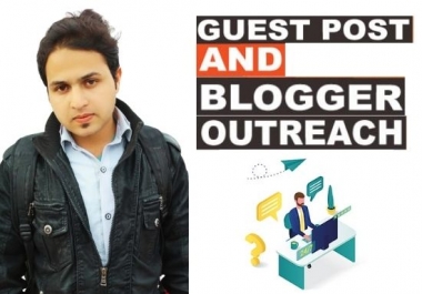 Guest post outreach with high DA and backlinks