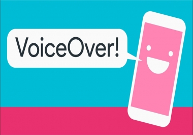 i will do a male and female voiceover in english and spanish and arabic