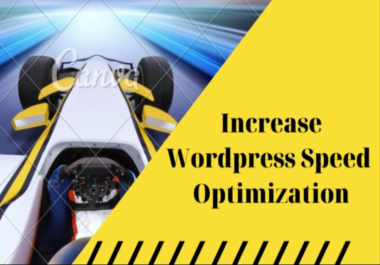 I will increase Wordpress website Speed optimization.