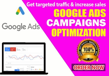 setup google ads and optimize your google adwords PPC campaigns