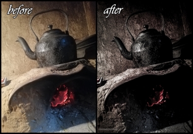 I will do 5 photo retouching and editing in 1 day