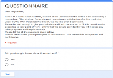 I will create any kind of google form