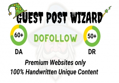 Create 10 Guest post on real traffic website which will guarantee improve your SERP