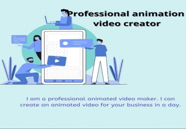 Professional animation video creator