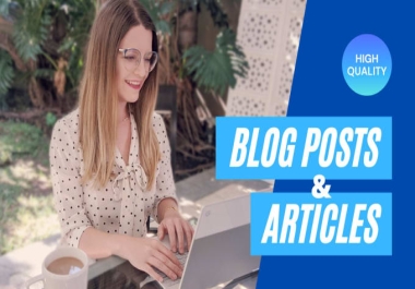I will write you a blog post or article as a professional journalist