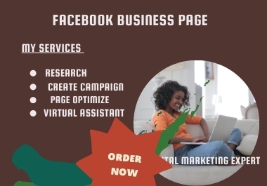 I will create and manage your facebook business page profile integration page optimization seo optim