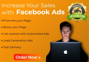 I will be your Facebook Ads campaign manager and run fb ads campaign